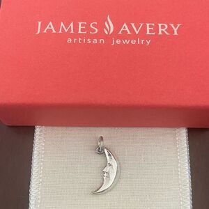 NWT James Avery Retired Half Moon Charm
